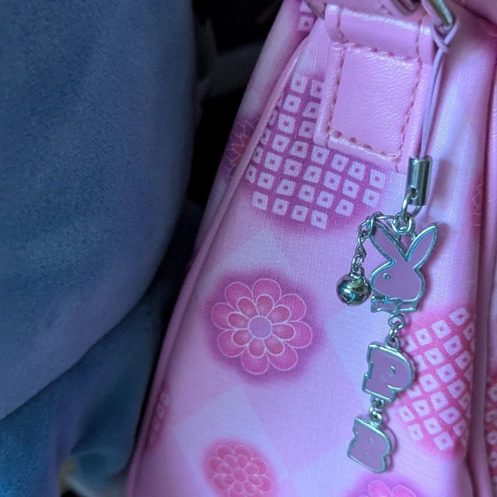 playboy Bunny Pink P B Charm - Picture 2 of 5